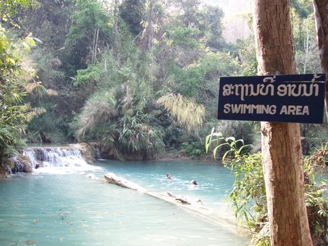 Kouang Si Waterfall Luang Prabang, Laos