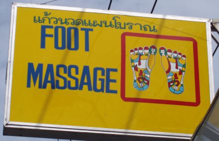 Fussmassage - Foot Massage in Pattaya Naklua, Chonburi Province, Thailand