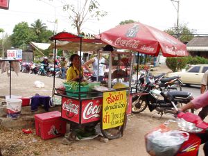 Markt in Phayao in Nordthailand