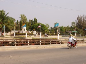 Pho Khun Ngam Muang Monument Phayao in Nordthailand